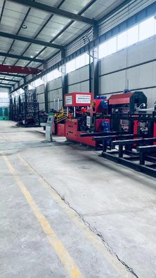 タッチスクリーン PLC スチールバー 溶接機 精度 12-15m 溶接速度 70-270mm 溶接高さ